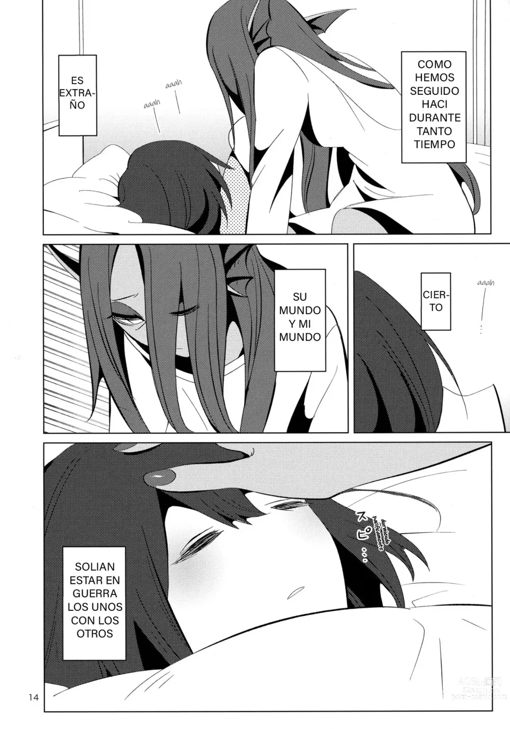 Page 14 of doujinshi Lheure bleue