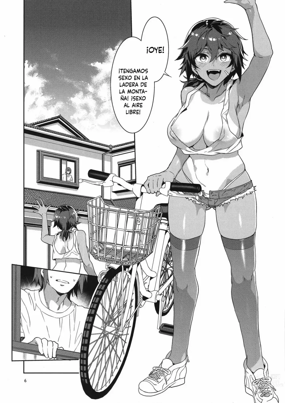 Page 4 of doujinshi Teisou Kannen Zero No Onna Tomodachi Mizuryu Kei spanish