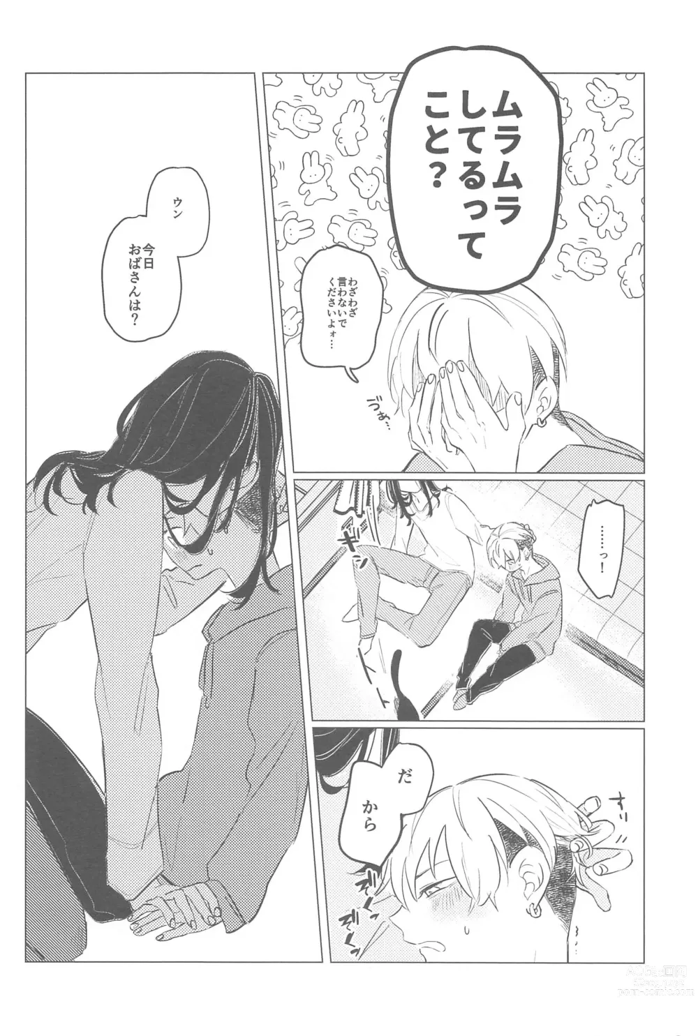 Page 5 of doujinshi Ima wa Dame desu! - Dont touch me