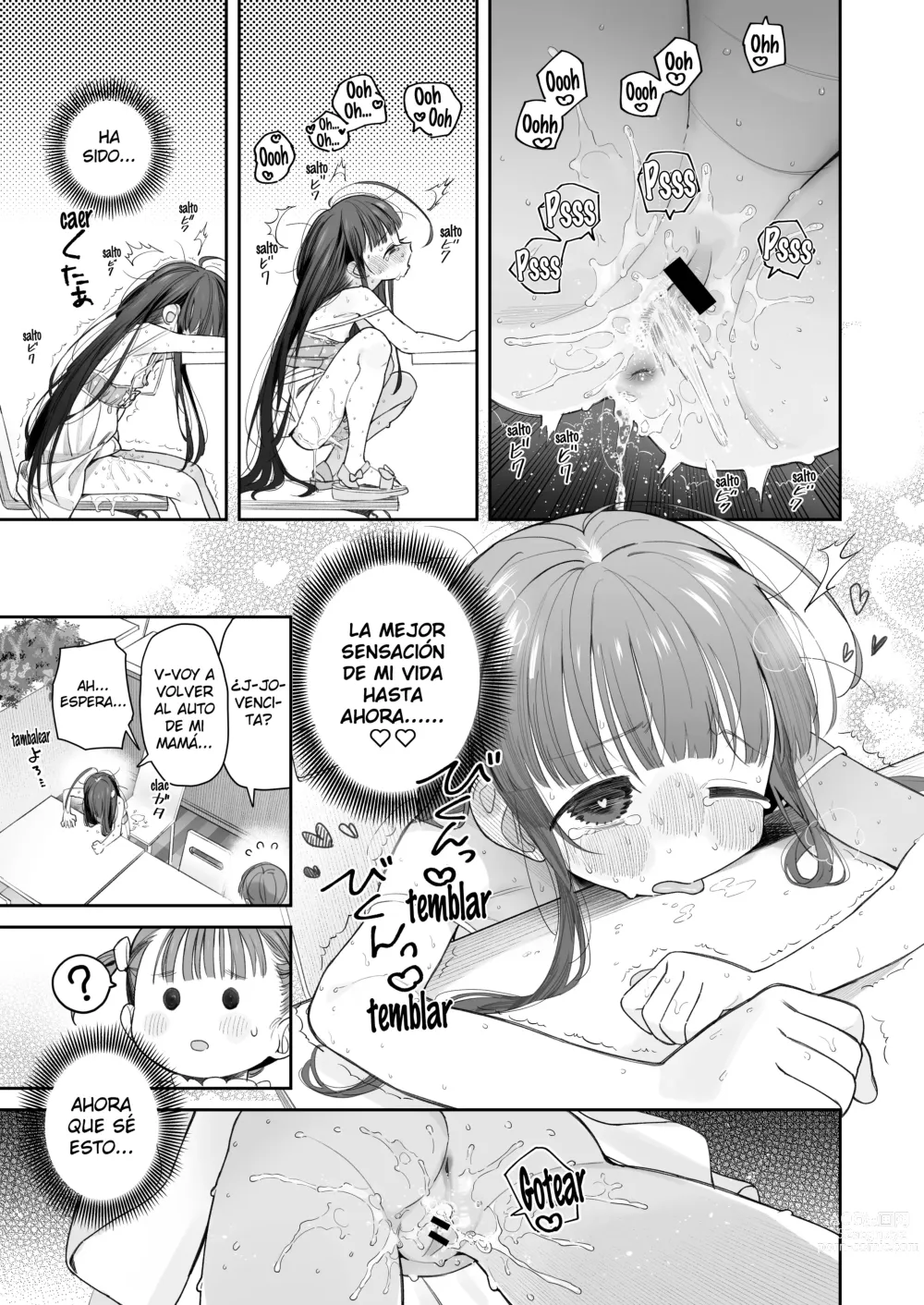 Page 38 of doujinshi Las aventuras del chico que se convirtió en loli ~Arco de la masturbación~