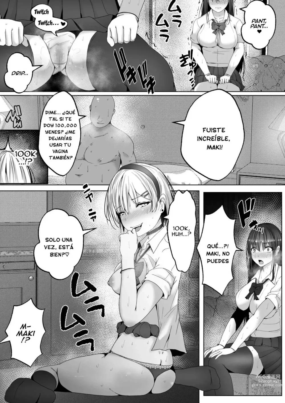 Page 10 of doujinshi Papakatsu Shimai. Kairakuzuke no Nakayoshi Shimaidon.