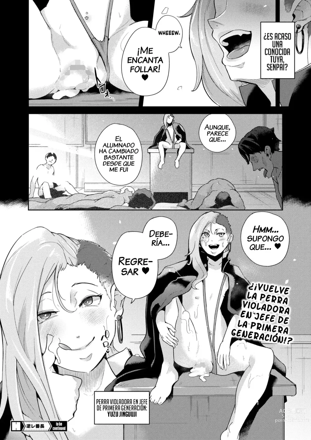 Page 22 of manga Gyakure Banchou Zenpen