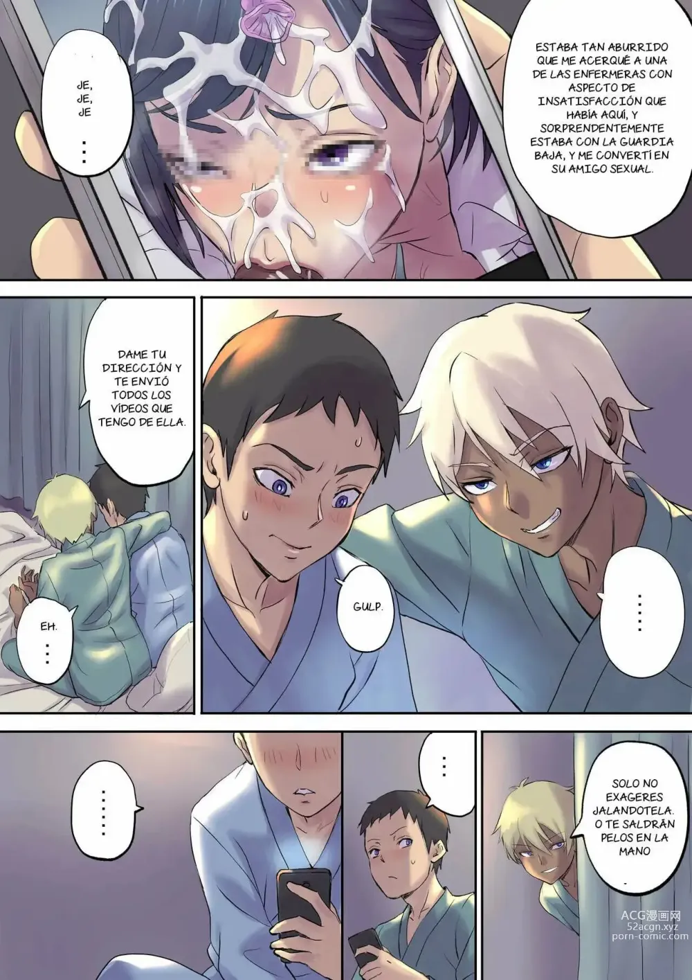 Page 19 of doujinshi Tonari no Bed de Netorareru Kangoshi Jukubo