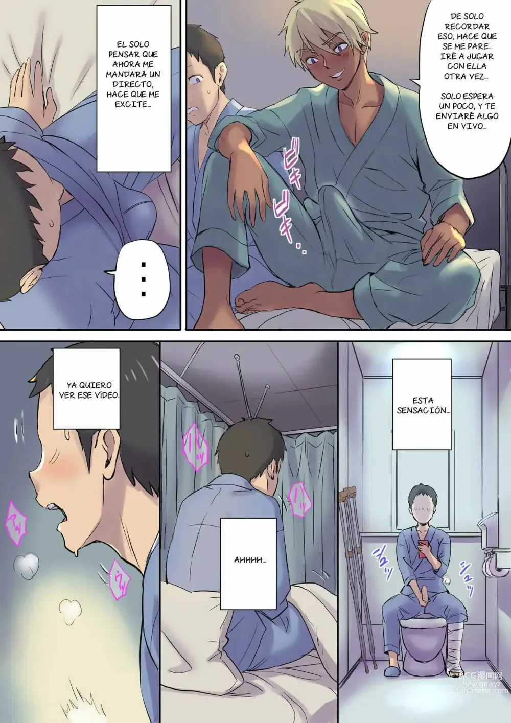 Page 25 of doujinshi Tonari no Bed de Netorareru Kangoshi Jukubo