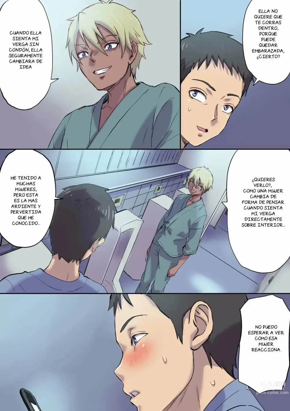 Page 47 of doujinshi Tonari no Bed de Netorareru Kangoshi Jukubo