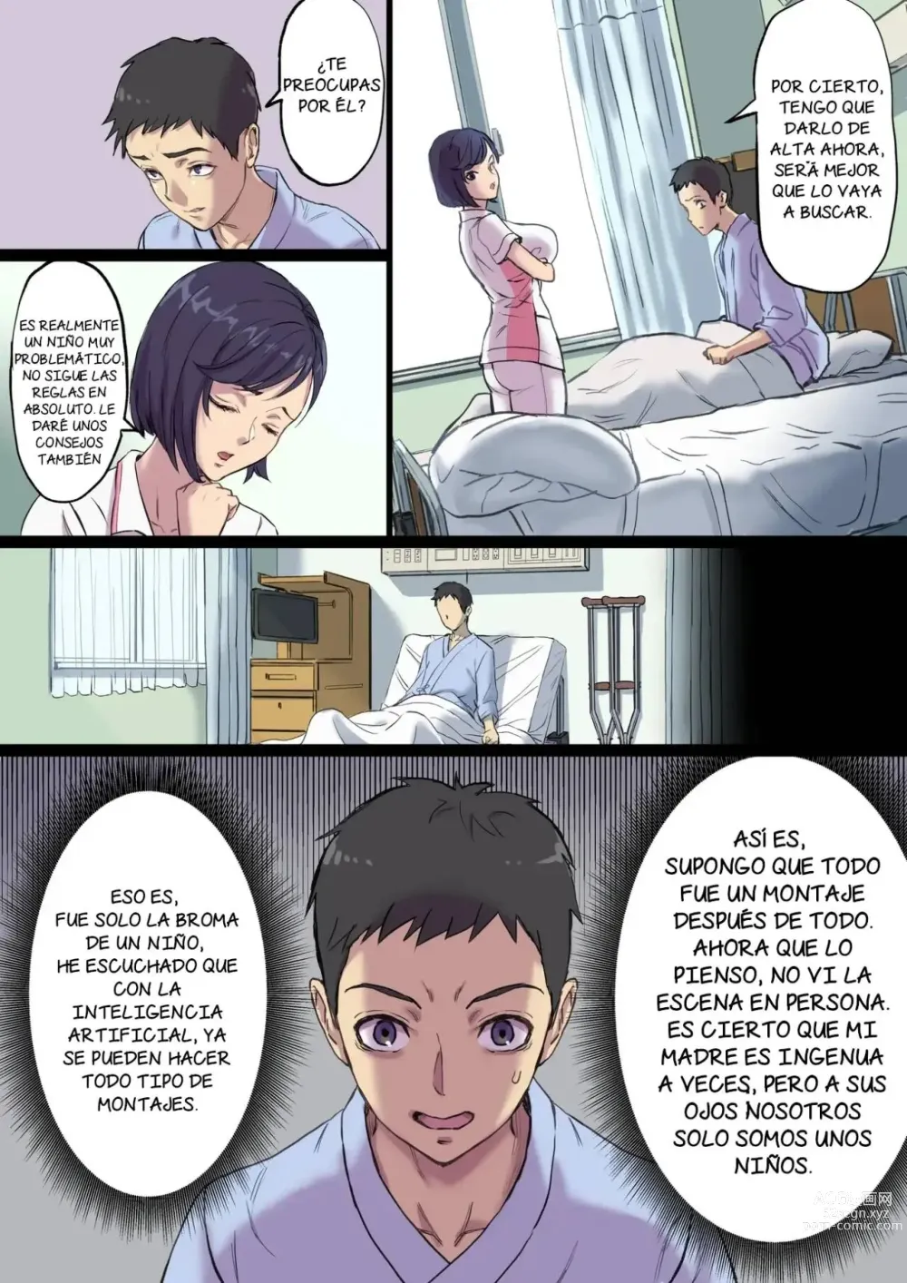 Page 14 of doujinshi Zoku Tonari no Bed de Netorareru Kangoshi Jukubo