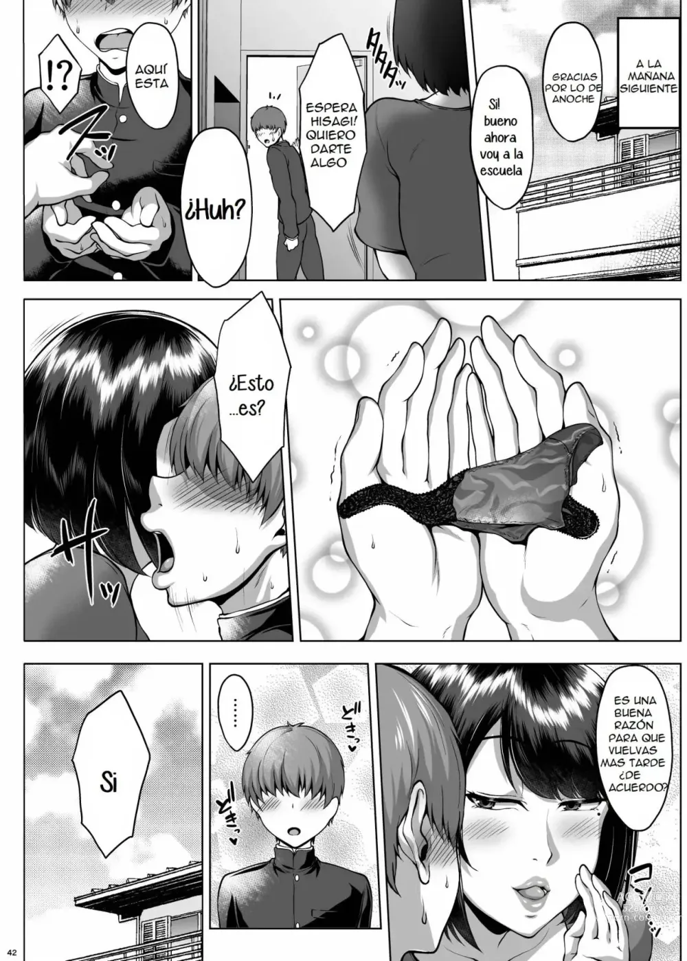 Page 43 of doujinshi Tomodachi no Muchimuchi na Okaa-san to Zupposhi Asedaku Otomarikai