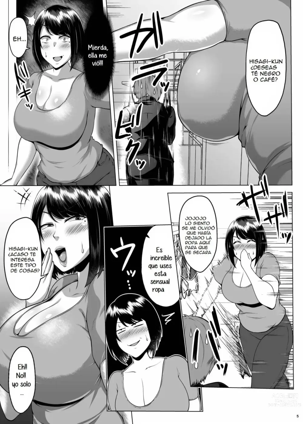 Page 6 of doujinshi Tomodachi no Muchimuchi na Okaa-san to Zupposhi Asedaku Otomarikai