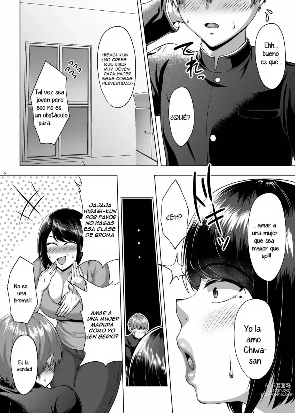 Page 7 of doujinshi Tomodachi no Muchimuchi na Okaa-san to Zupposhi Asedaku Otomarikai