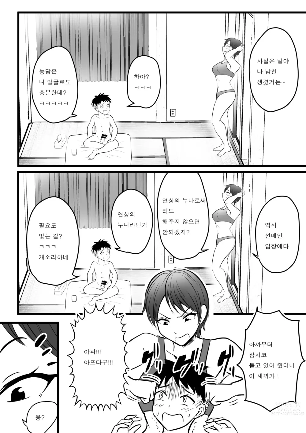 Page 6 of doujinshi Boyish no Ane ni Renshuudai to Shite Shiborareta