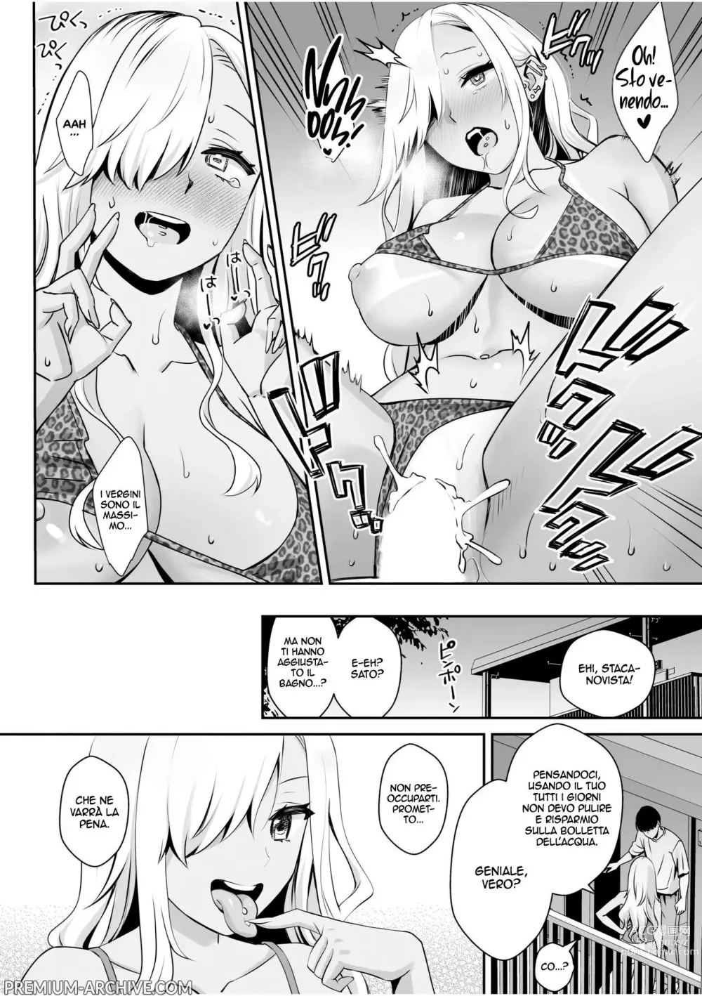 Page 9 of manga Un' Ex Gangster Gal che dà la Caccia ai Vergini !?