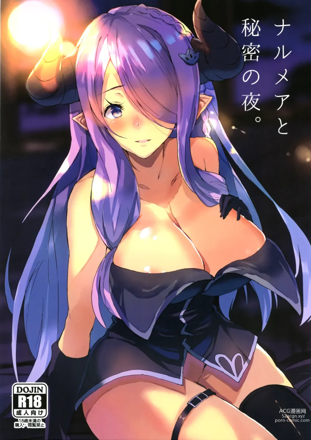 Page 1 of doujinshi Narmaya to Himitsu no Yoru.