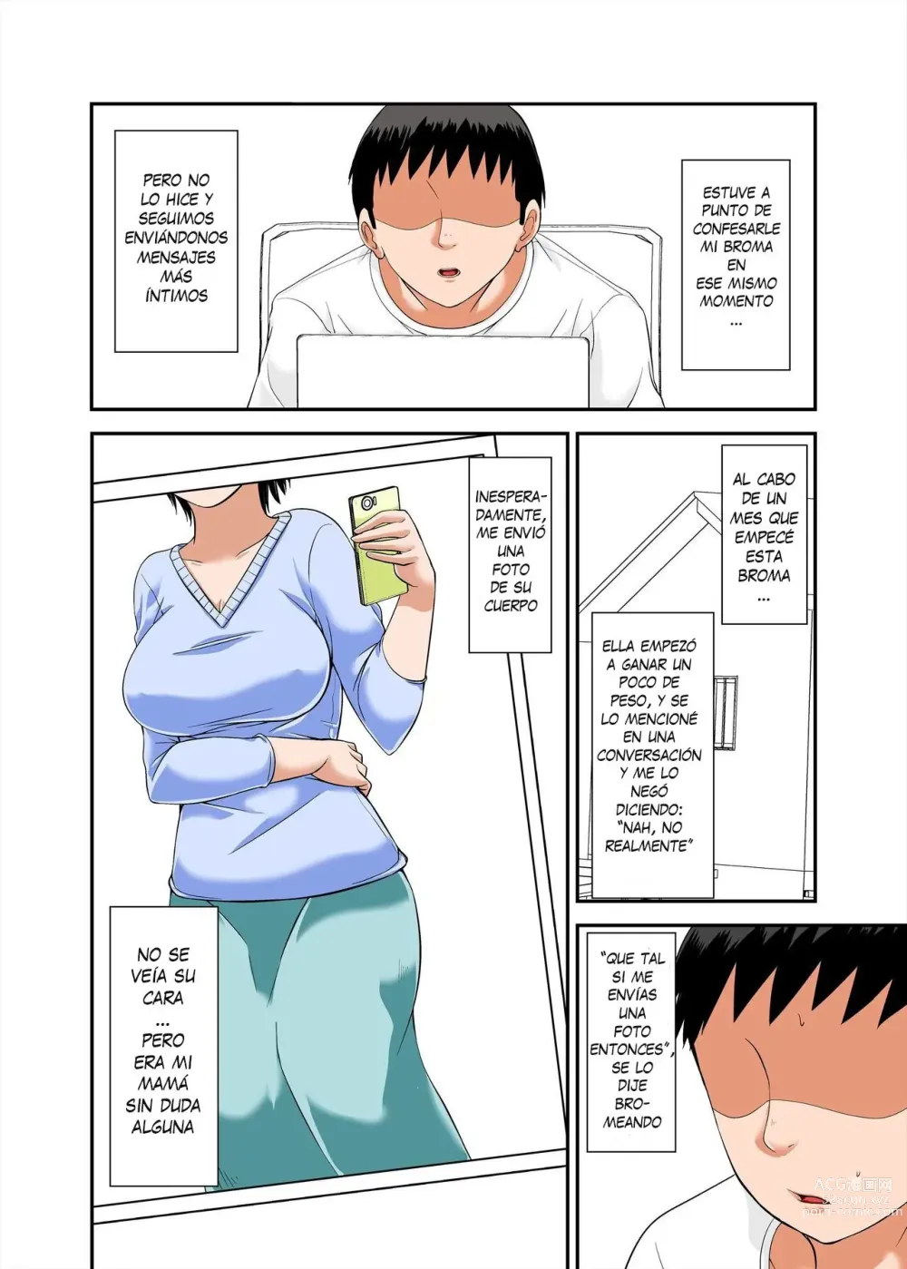 Page 4 of doujinshi Estaba Tan Caliente Que Me Aproveché De La Frustación Sexual De Mamá