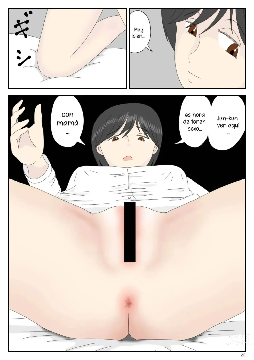 Page 22 of doujinshi Mamá  es mi material para masturbación 01