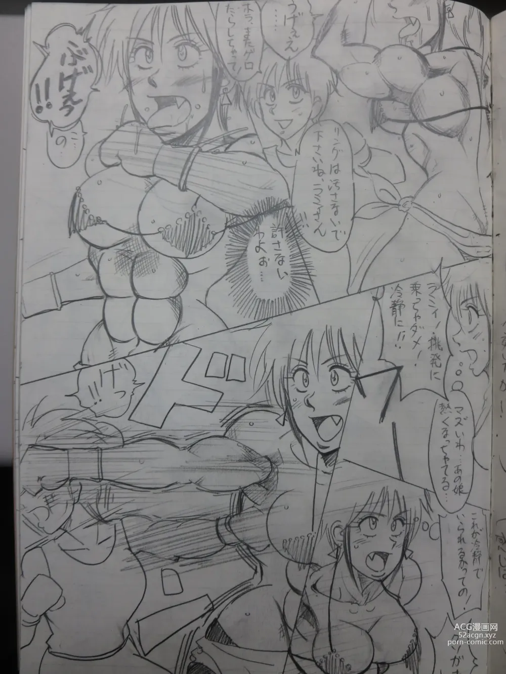 Page 11 of doujinshi Tiara VS Lamy