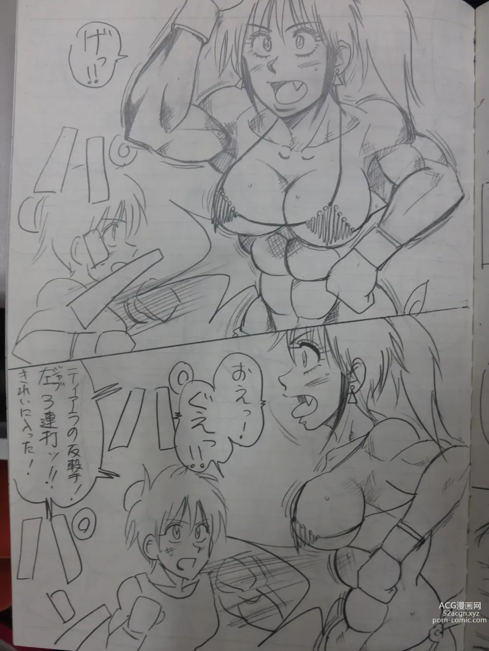 Page 3 of doujinshi Tiara VS Lamy