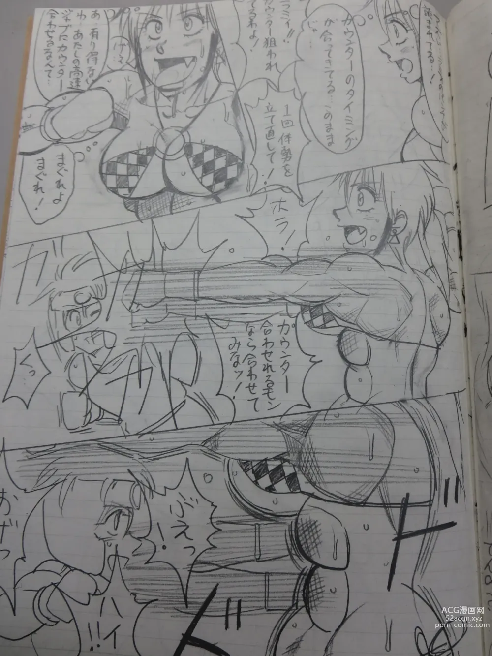 Page 43 of doujinshi Tiara VS Lamy Hatsu Spar