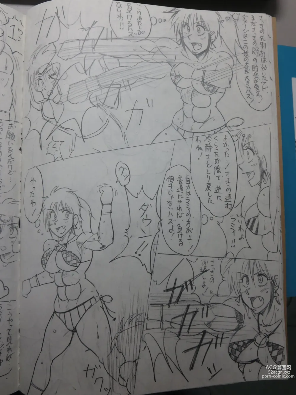 Page 66 of doujinshi Tiara VS Lamy Hatsu Spar