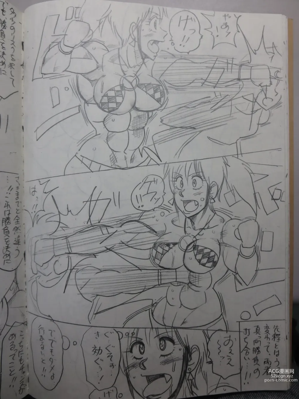 Page 74 of doujinshi Tiara VS Lamy Hatsu Spar