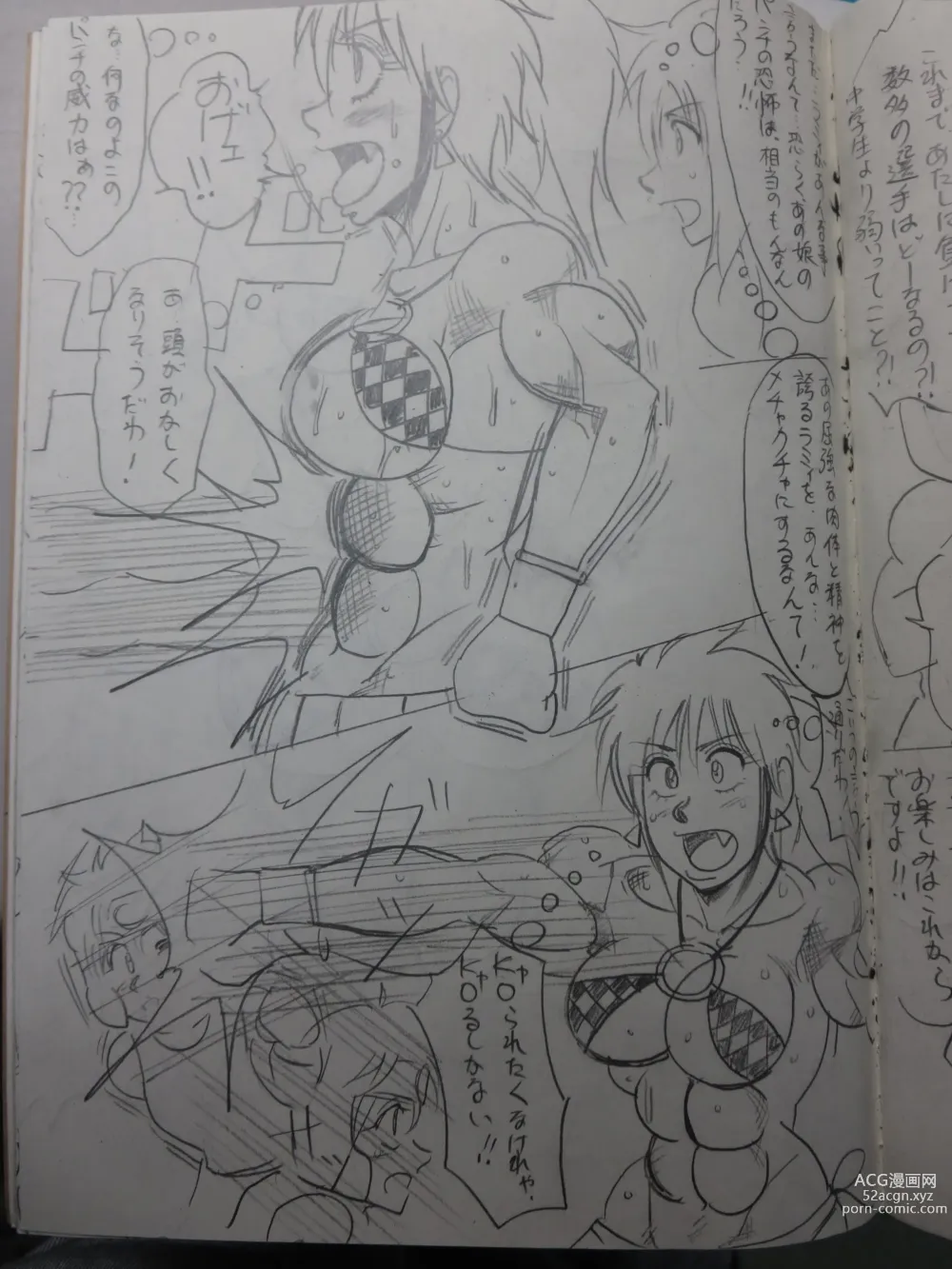 Page 85 of doujinshi Tiara VS Lamy Hatsu Spar