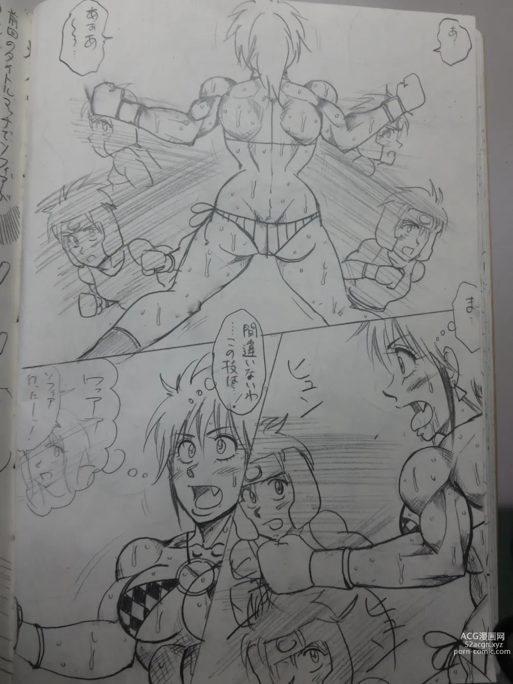 Page 96 of doujinshi Tiara VS Lamy Hatsu Spar