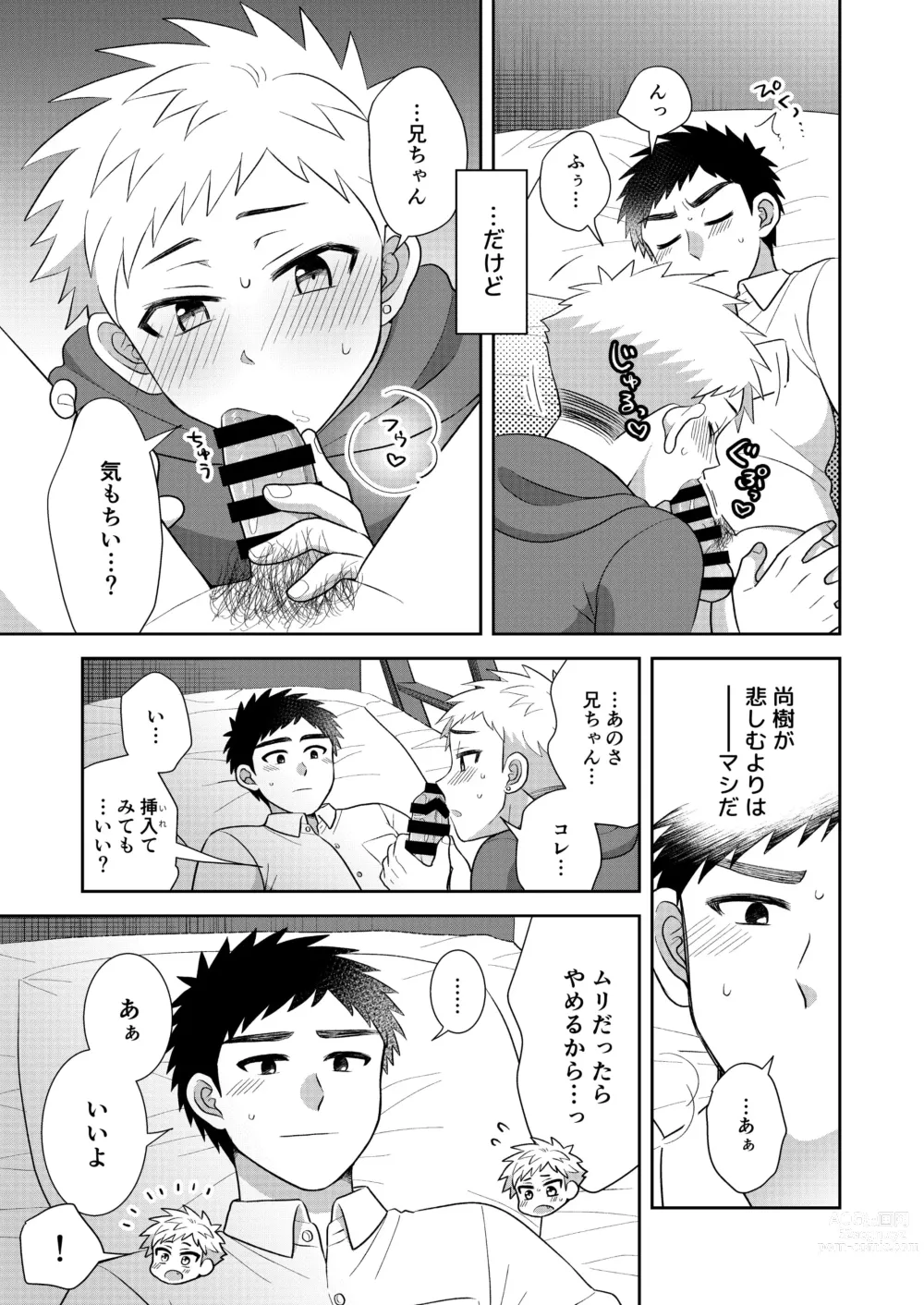 Page 49 of doujinshi Tsungure Otouto to Kimajime na Ani ２