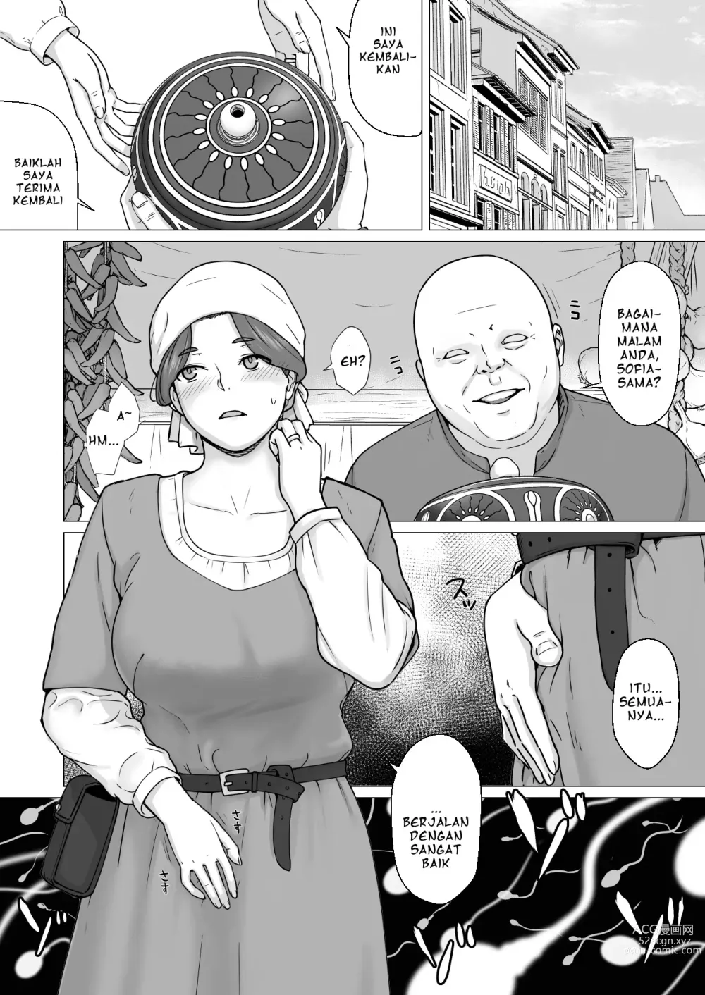 Page 39 of doujinshi Dirk Si Pedagang Dan Pembakar Dupa Ajaib