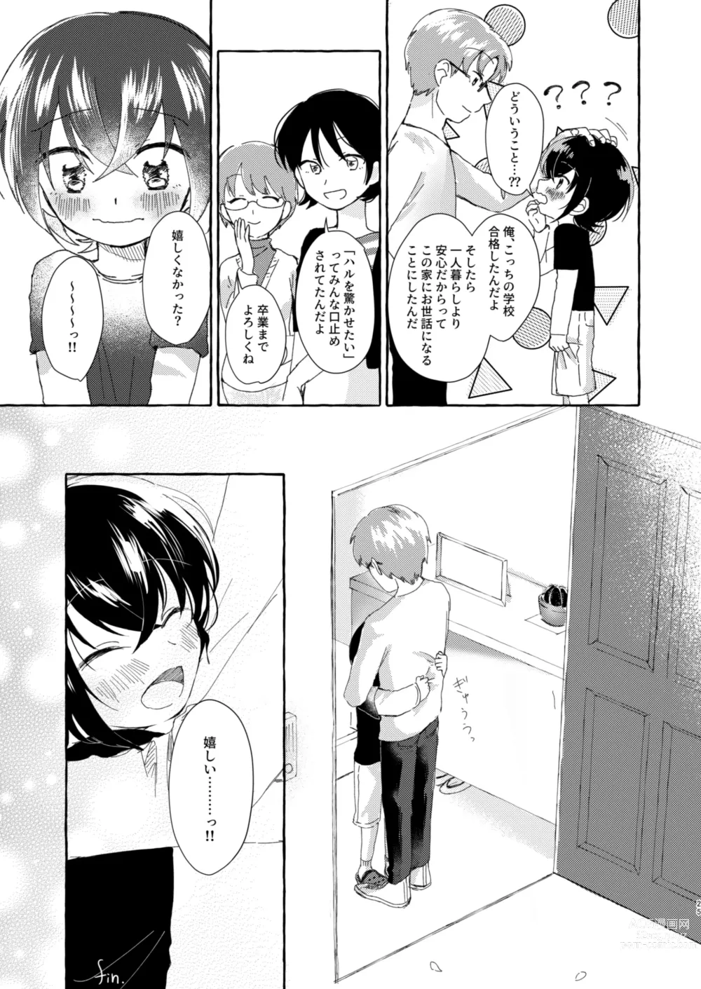 Page 24 of doujinshi Nii ni Oshiete Hoshii Koto