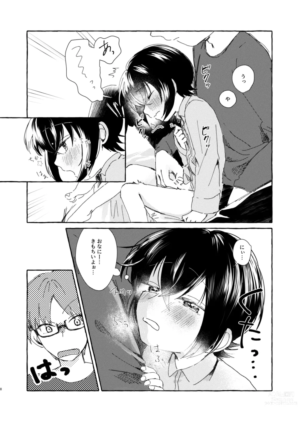 Page 7 of doujinshi Nii ni Oshiete Hoshii Koto