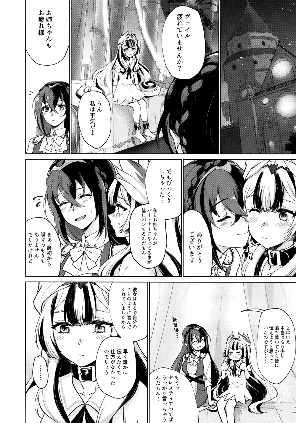 Page 7 of doujinshi Aisuru, Manazashi