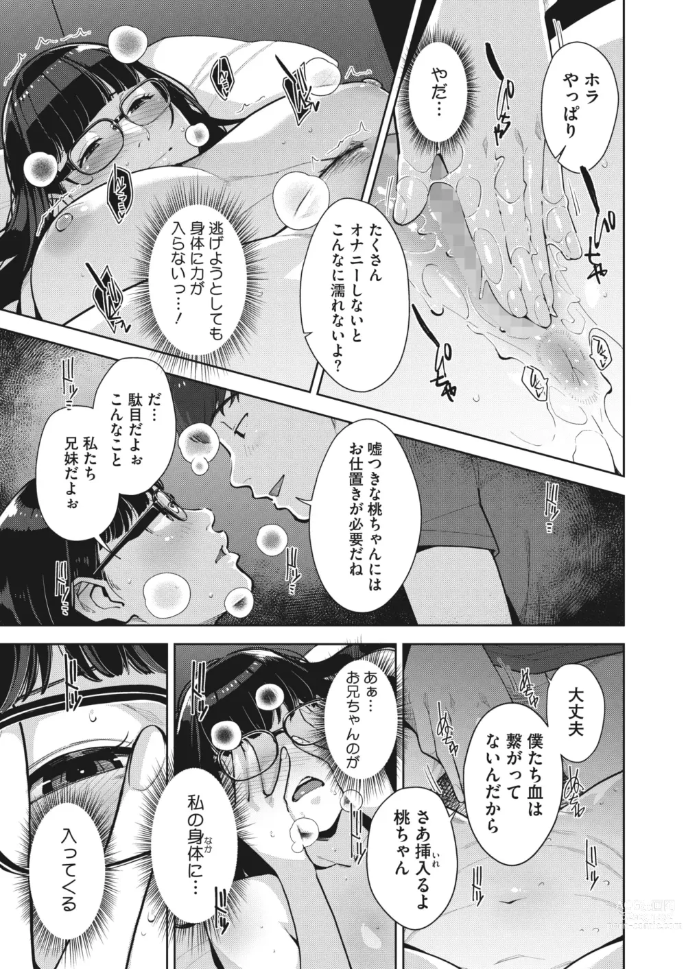 Page 125 of manga COMIC HOTMILK 2024-01