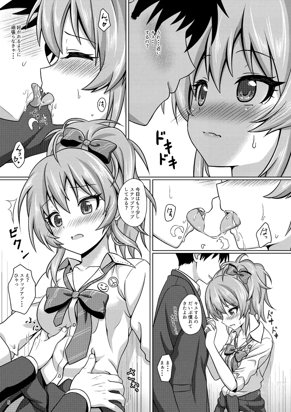 Page 4 of doujinshi Hajimete no Jikan