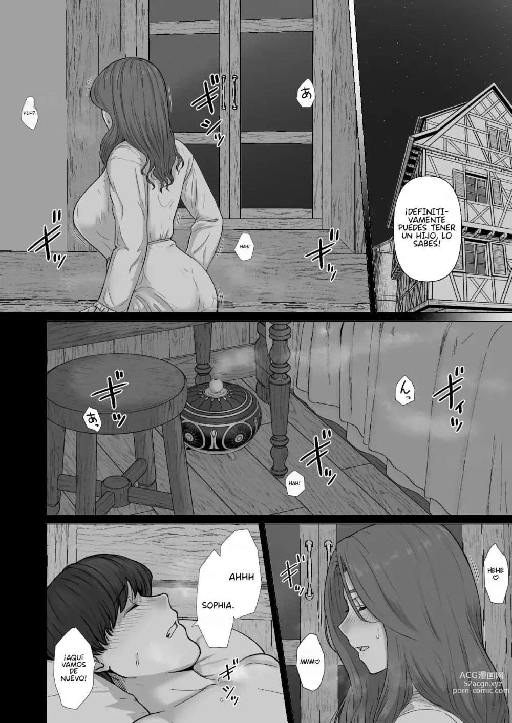 Page 6 of doujinshi El vendedor ambulante dirk y el quemador de incienso mágico