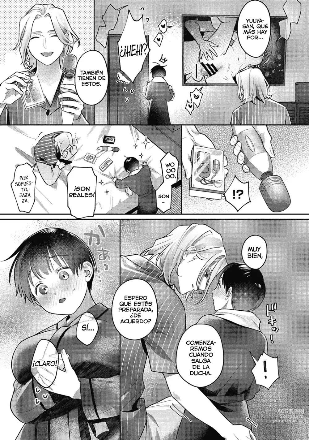 Page 12 of manga Ohanayasan to joshi kousei CAP05