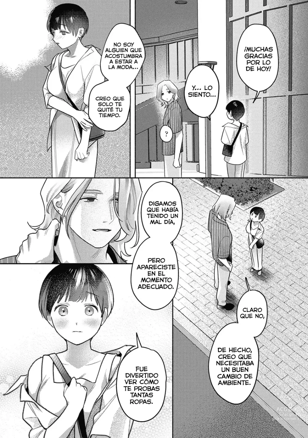 Page 9 of manga Ohanayasan to joshi kousei CAP05