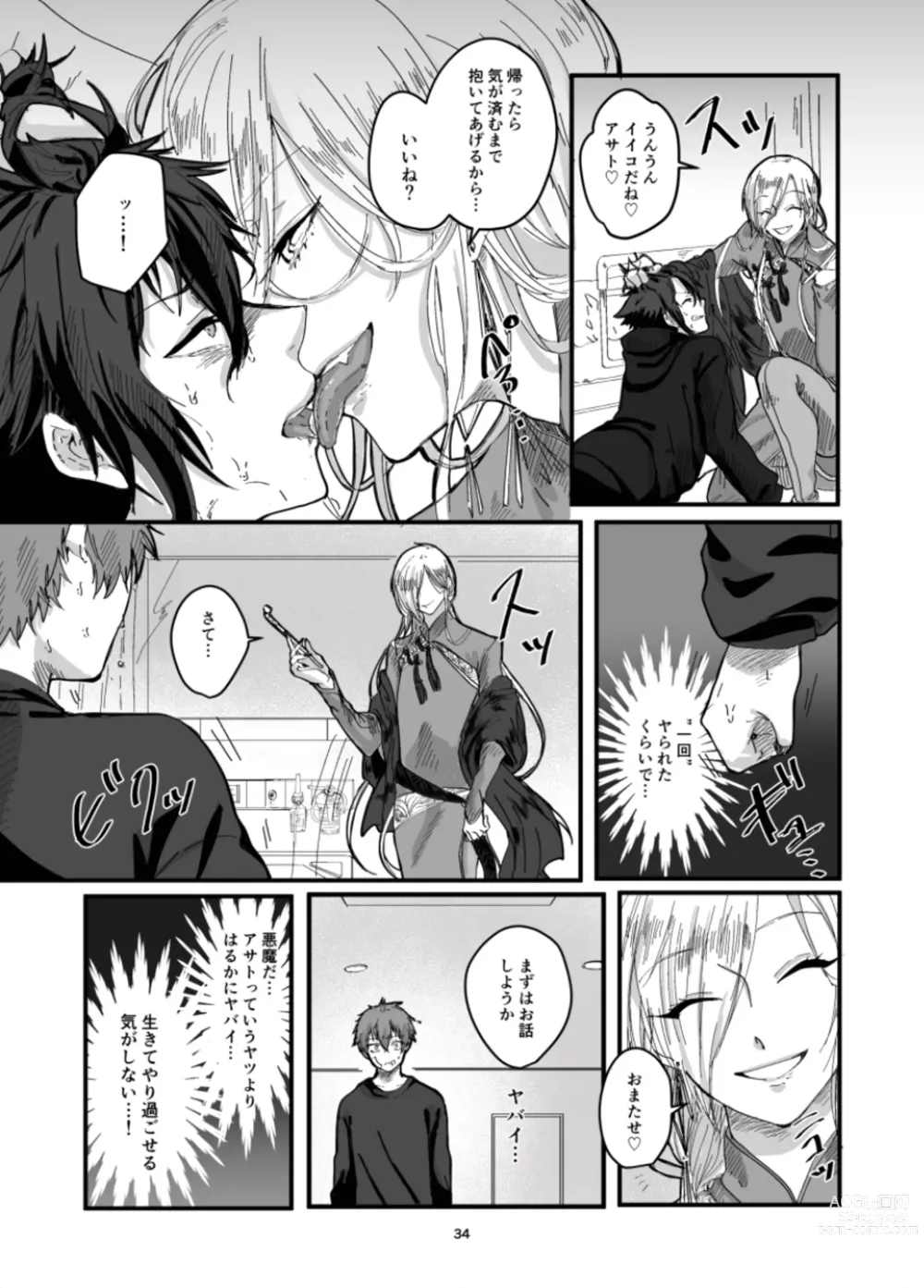 Page 36 of doujinshi Fushichou to Dokuyaku -Koujo no Cameo-