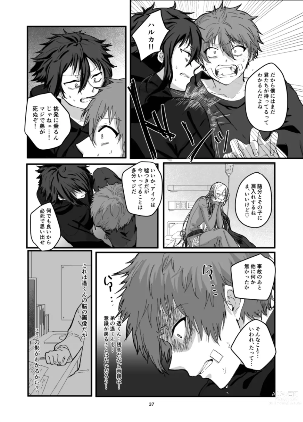 Page 39 of doujinshi Fushichou to Dokuyaku -Koujo no Cameo-