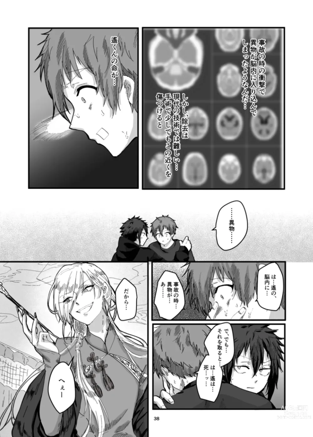 Page 40 of doujinshi Fushichou to Dokuyaku -Koujo no Cameo-