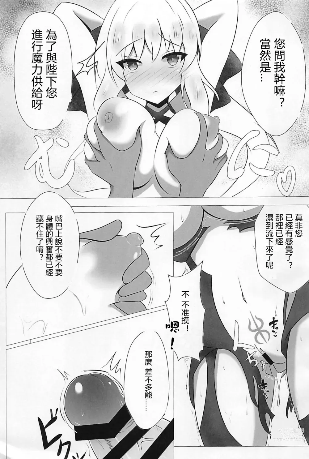 Page 6 of doujinshi 摩根陛下的監禁日誌