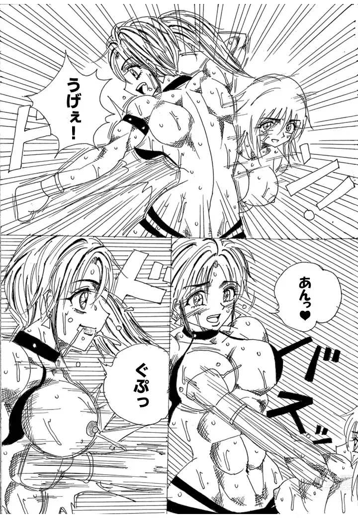 Page 217 of doujinshi Chousen-sha Kettei-sen Lamy VS Serafina