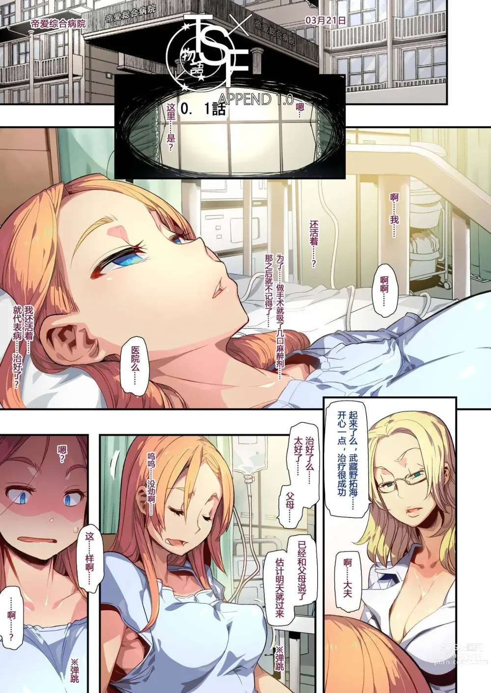 Page 170 of doujinshi TSF物語