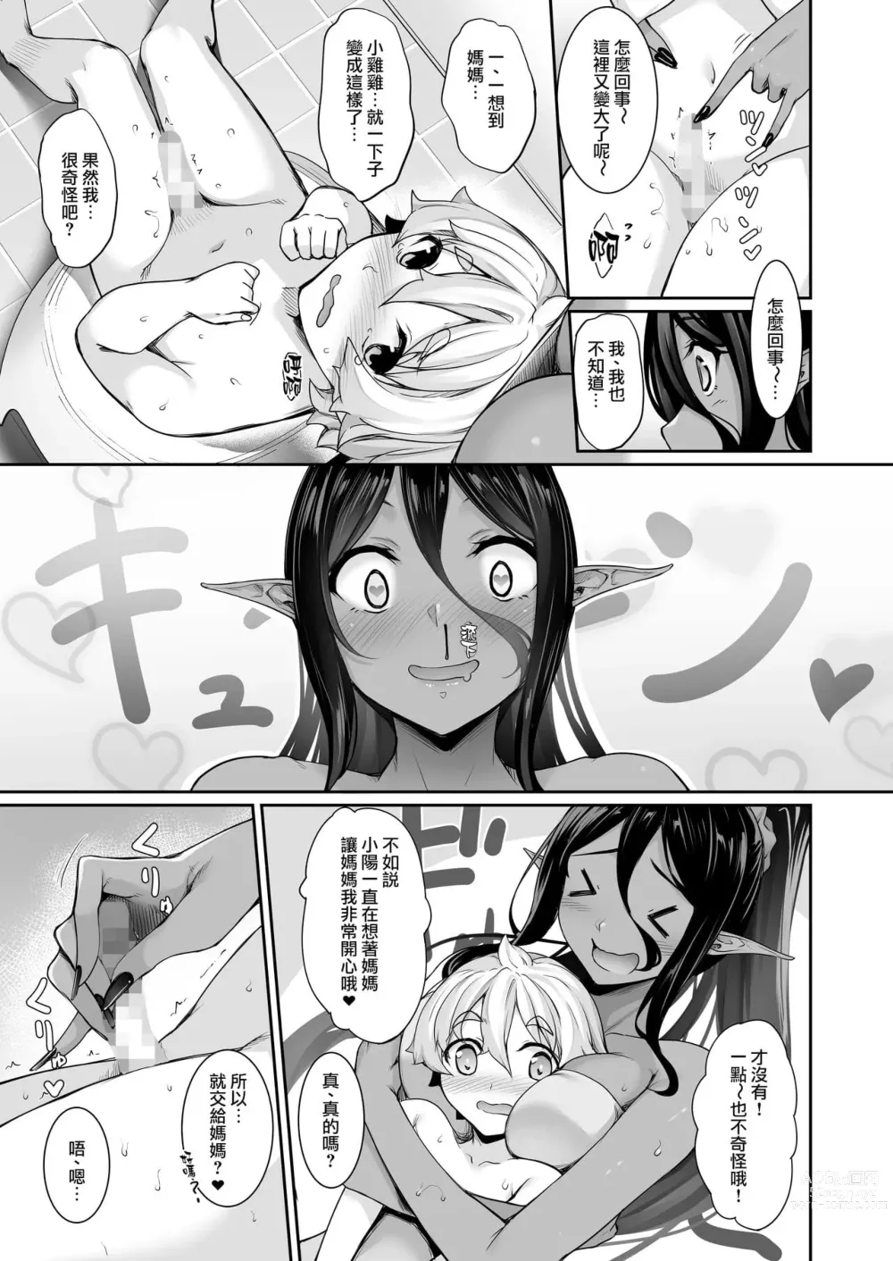 Page 77 of doujinshi ちょっとだけ愛が重いダークエルフが異世界から追いかけてきた 总集篇