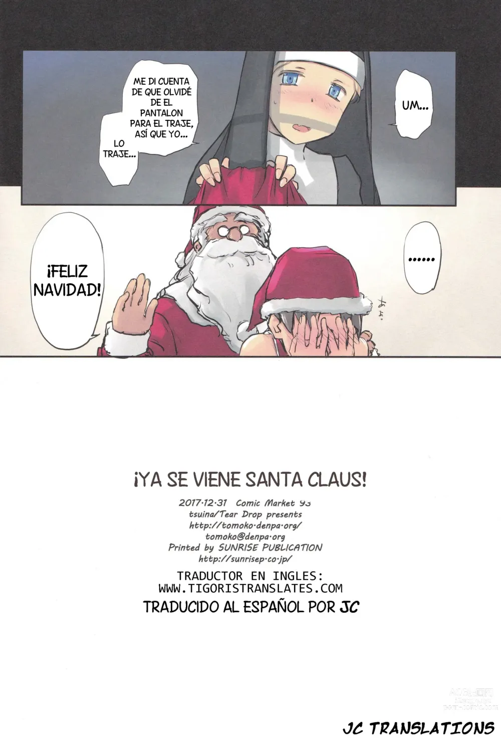 Page 25 of doujinshi ¡Ya se Viene Santa Claus!