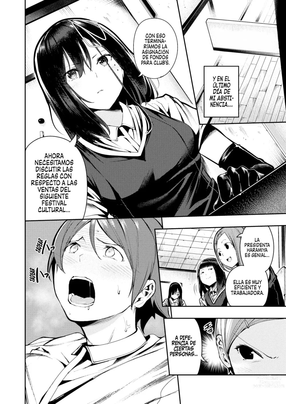 Page 8 of doujinshi Haramiya-san la Controladora de mi Eyaculación