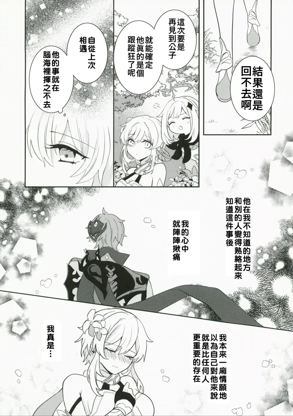 Page 15 of doujinshi Koi o Shiranai Kimi, Amai Kuchizuke -sweet kiss love-