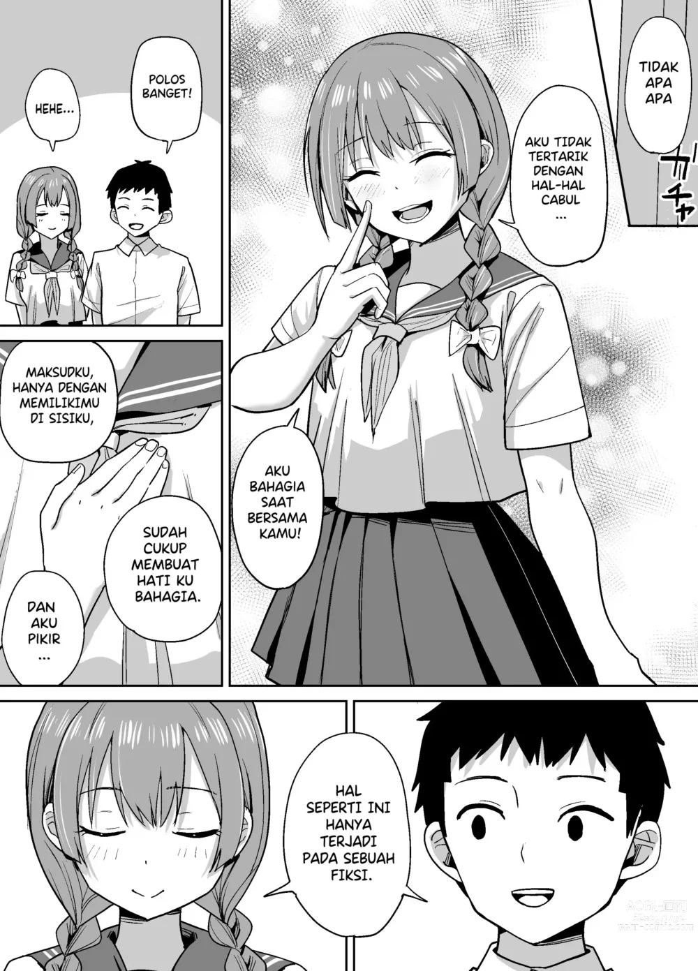 Page 6 of doujinshi Inaka de wa Kawaii Kanojo wo Furyou no Senpai ni Netorare