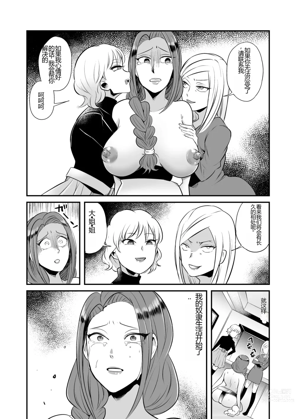 Page 28 of doujinshi DQN Onna ni Yoru Celeb Tsuma SM Gyakutai