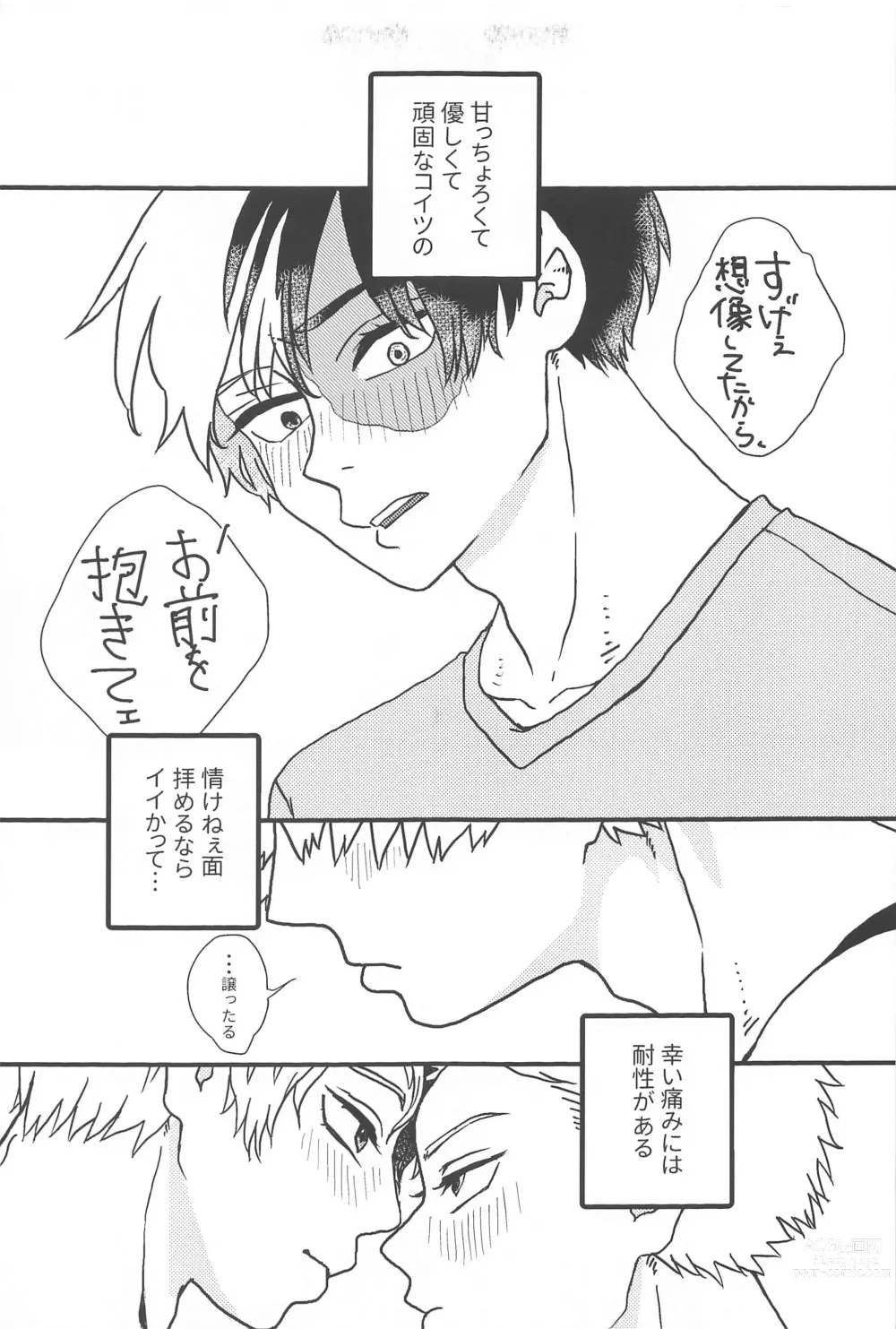 Page 4 of doujinshi Dakara, Yadatte Ittenda! - SO I SAY NO!