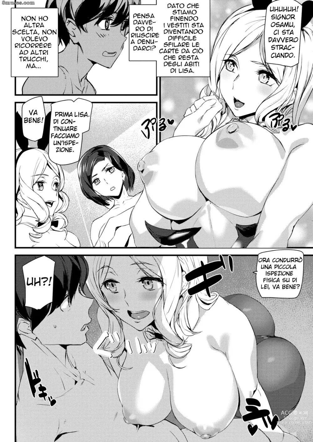 Page 6 of manga Bet your body