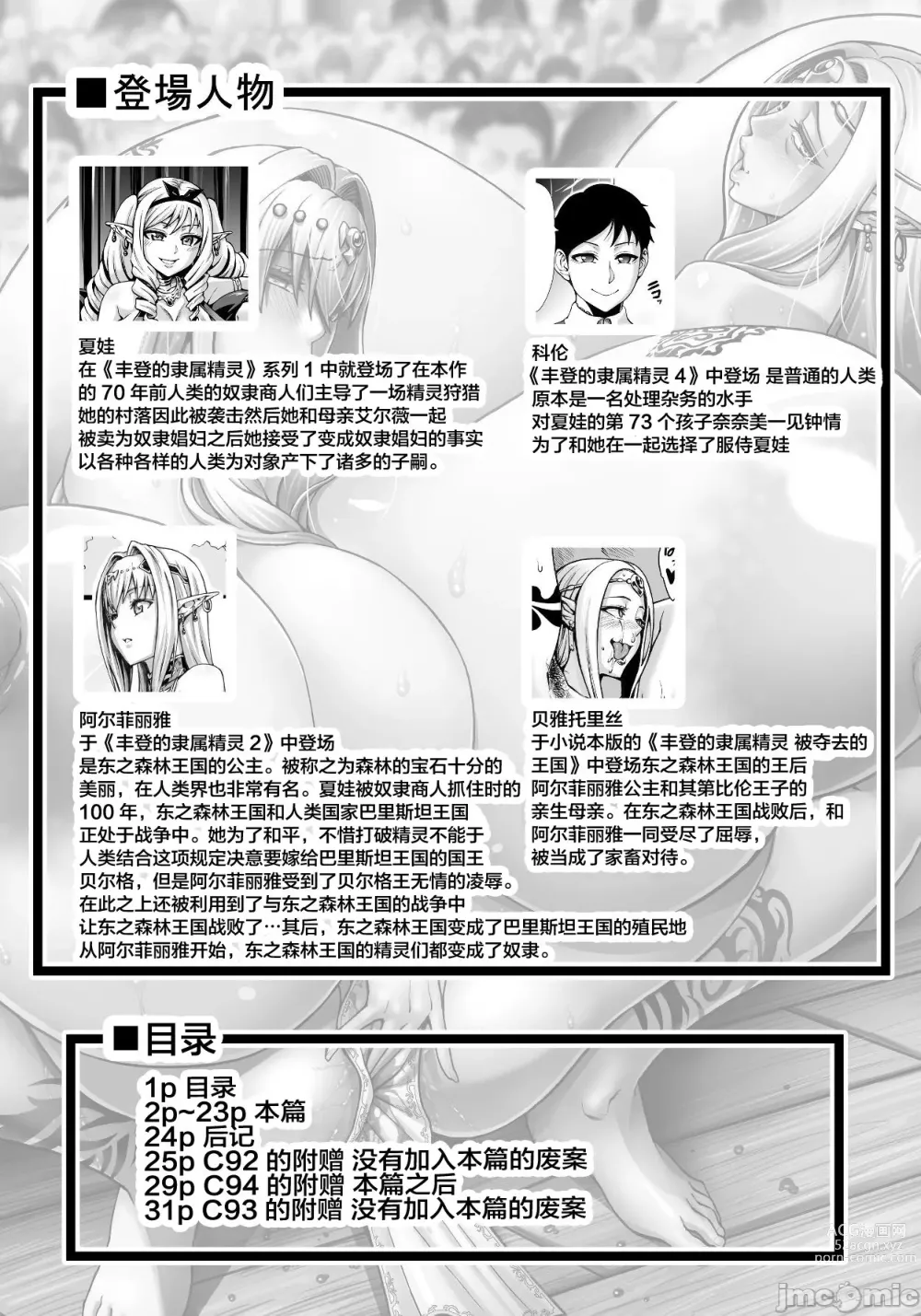 Page 122 of doujinshi 豊穣の隷属エルフ